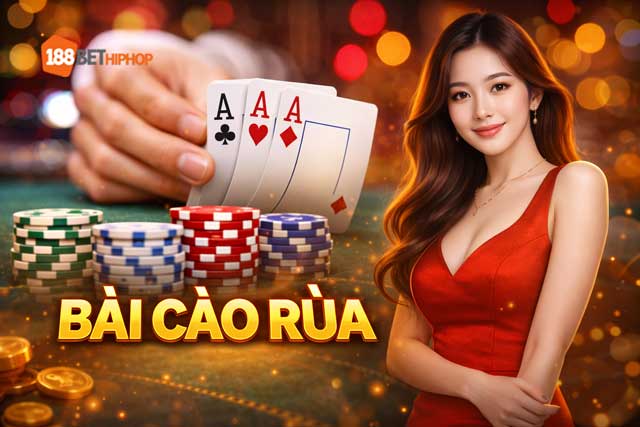 Tìm hiểu luật chơi bài cào rùa và cách tính điểm 3 lá bài tây tại nhà cái 188BET