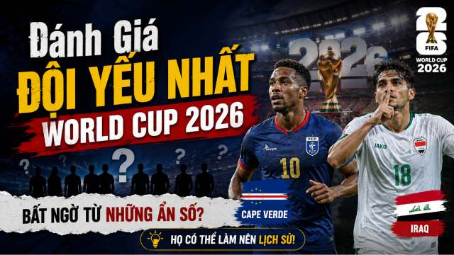  Đội yếu nhất World Cup 2026 liệu có bứt phá?